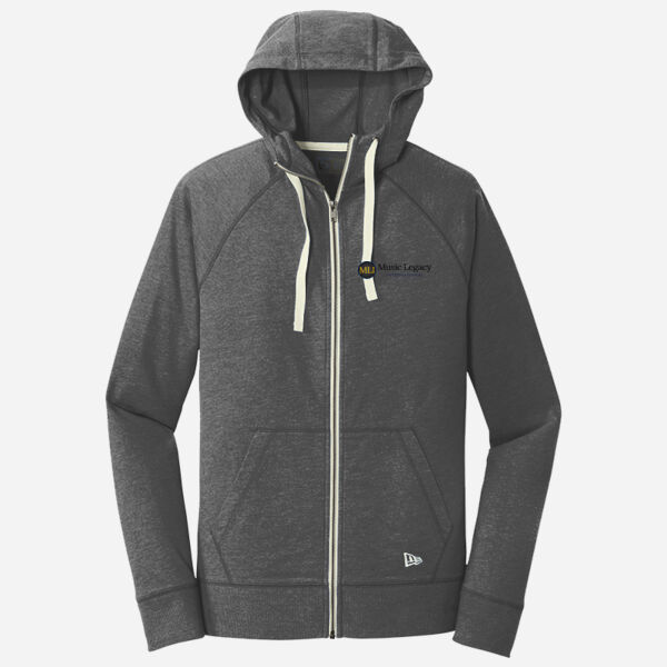 New Era Sueded Cotton Blend Full-Zip Hoodie Thumbnail